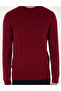 Vişne Slim Fit Quarter Collar Basic Knitwear Sweater 50296564-Vr223 - 6