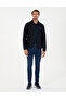 Navy Blue Regular Fit Knitted Cardigan 50290679-Vr033 - 4