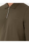 Dark Khaki Regular Fit Sweatshirt 50296504-Vr111 - 7