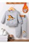 Unisex Girls Boys Children Long Sleeve Bottom Top Suit - 2