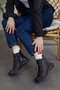 Women's Genuine Leather Zippered Extra Soft Black Boots - 2