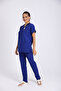 Doctor Nurse Uniform Medical Uniform Surgical Bottom Top Set Unisex Thin Fabric - 3