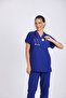 Doctor Nurse Uniform Medical Uniform Surgical Bottom Top Set Unisex Thin Fabric - 5