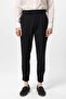High-waisted pleated carrot fit men's trousers - 2