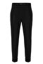 High-waisted pleated carrot fit men's trousers - 6
