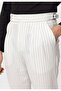 High-waisted striped men's trousers - 3