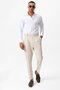 High-waisted pleated men's trousers - 3