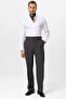 High waist relax fit striped men's pants - 3