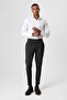 High waist pleated double leg men's trousers - 3