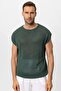 Sleeveless Openwork Men's T-Shirt - 4
