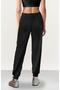 Black Jogger Women's Sweatpants - C4T3N4O4 - 2