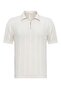 Polo Collar Zippered Knitted Men's T-Shirt - 7