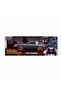 العودة إلى المستقبل 3 Delorean Dmc-12 1:24 سيارة آلة الزمن مع وظيفة الضوء والعجلة - 7