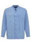 Baby Blue Hakim Collar Regular Fit Men's Shirt - 8
