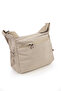 Crinkle / Clinker Waterproof Fabric Multi-Eye Cross Sleeve And Shoulder Messenger Bag Stone Color 5835 - 2