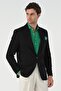 Metal single button men's blazer jacket - 4