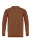 Brown Crew Neck Slim Fit Knitwear Sweater - 7