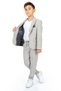 My Little One's Cicileri Seersucker Boys' Sports 3-Piece Jacket Set - Gray - 2