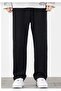Black Loose Fitting Unisex Baggy Tracksuit - 3