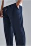 Black Loose Baggy Cut Straight Unisex Stretchy Tracksuit - 3