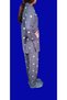 Pijama Set Suet Fabric Polka Dot Zerda - 4