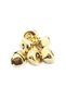 3cm 6Pcs Gold Color Metal Bell Christmas Tree Ornament