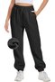 Unisex Winter Comfortable Fit Jogger Sweatpants with Fleece Inside - 4