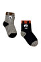 8 Pairs of Nose Seamless Bear Patterned Winter Thick Towel Children's Socks - 3