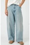Copy - Copy - Men's Baggy Fly Loose Fit Jeans Jeans - 5