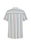 Men's Ecru Striped Regular Fit Shirt - 2