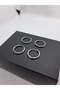 10mm Stainless Antiallergic Steel Hoop Earrings - 2 Pairs Economic Package (Thickness: 1.6mm) - 8