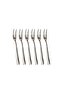 6 Pieces Seafood Fondue Forks Fondue Set Forks Olive Lemon Fruit Chocolate Forks Nehir 18-10