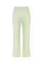 Women's Aqua Green Plaid Woven Trousers - 6