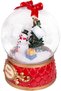 Christmas Ornament, Decorative Snow Globe, Snow Sprinkler, Red - Animated, Musical, Lighted, 30 cm - 3