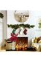 10 Pieces Handmade Kokina Red Berry Christmas Ornament, Home Party Winter Christmas New Year Decoration 5 Pieces 43 cm + 5 Pieces 50 cm T107 - 5