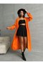 Standard Size Long Length Women's Cotton Knitwear Cardigan - 2