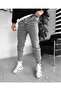 Men's Elastic Leg Boyfriend Jogger Jeans Denim Trousers
