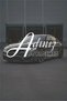 White Custom Name Surname Sticker 40*15 Foil Name Surname and Custom Glass Lettering Models Special Design