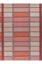 Paris Collection Orange Tones Geometric and Striped Transitional Pattern Modern Decorative Rug 159 - 4