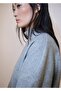 High Collar Feather Sweatshirt - 4