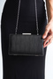 Women's 9 cm Evening Shoes and Bag Black - 3