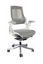 Robotto 608 Ergonomic Mesh Office Chair – Durable, Adjustable, Stylish White Design