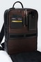 Deridense Organizer Laptop Premium Vegan Leather Backpack Laptop Bag Unisex - 4