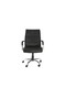 Nova 2203 Ergonomic High Back PU Leather Chair with Lumbar Support, Black - 2