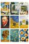 Vincent Van Gogh Nostalgic 9-Piece Postcard Photocard Series