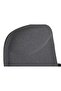 Iris 587 Grey High-Back Chair, Adjustable for Comfort, Steel Base, PU Armrests - 8