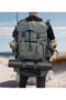 Thermal Bottom Compartment Gray Waist Tie, Lower Fixing Camping and Fisher Backpack Size 62-41-22 cm - 5