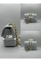 Quilted Patterned Women's Hand and Shoulder Bag with Chain Strap (Small Size) - 6