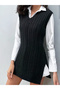 Hair Knitted Knitwear Long Women's Sueter - 3