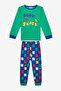Cotton Boy's Born to Skate 2-Piece Multicolor Pajamas Set - 5